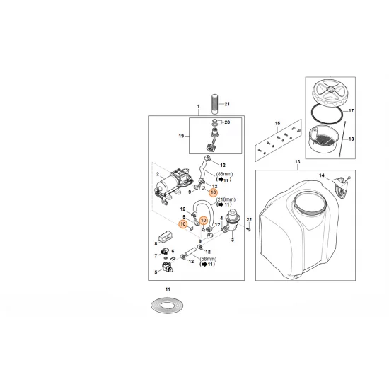 STIHL   Ramię 4854 676 2301